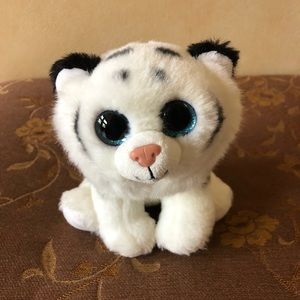 Ty Tundra Snow Leopard Beanie Babies Plush
